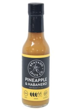 Bravado Spice Co. Pineapple & Habanero Hot Sauce 148ml (Best by 17 February 2024)