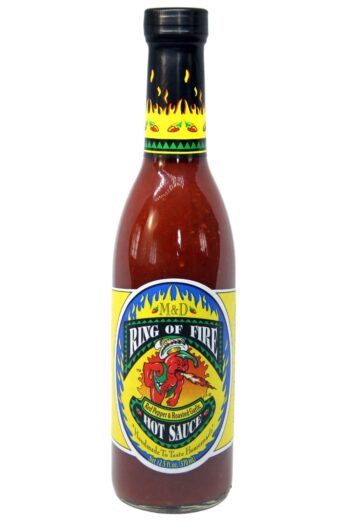 Ring of Fire Red Pepper & Roasted Garlic Hot Sauce 370ml