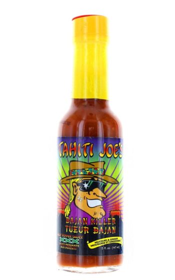 Tahiti Joe’s Bajan Killer XXX Mustard & Ginger Hot Pepper Sauce 147ml