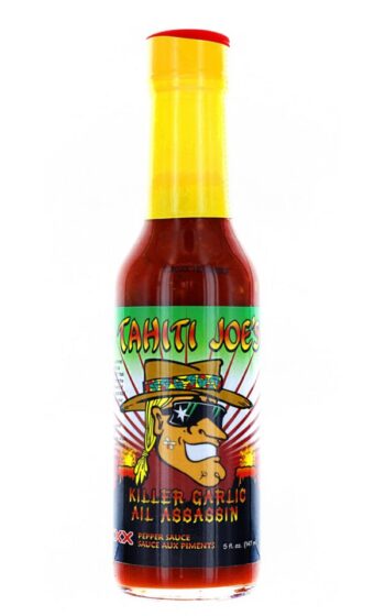 Tahiti Joe’s Killer Garlic XXX Pepper Sauce 147ml