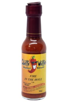 Chilli Willies Mango ‘n’ Ginger Hot Bot Hot Sauce 150ml (Best by February 2022)