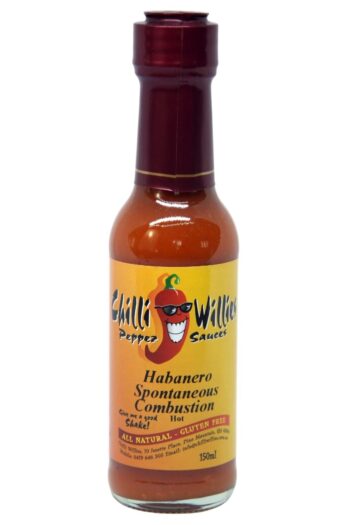 Chilli Willies Habanero Spontaneous Combustion Hot Sauce 150ml (Best by November 2021)