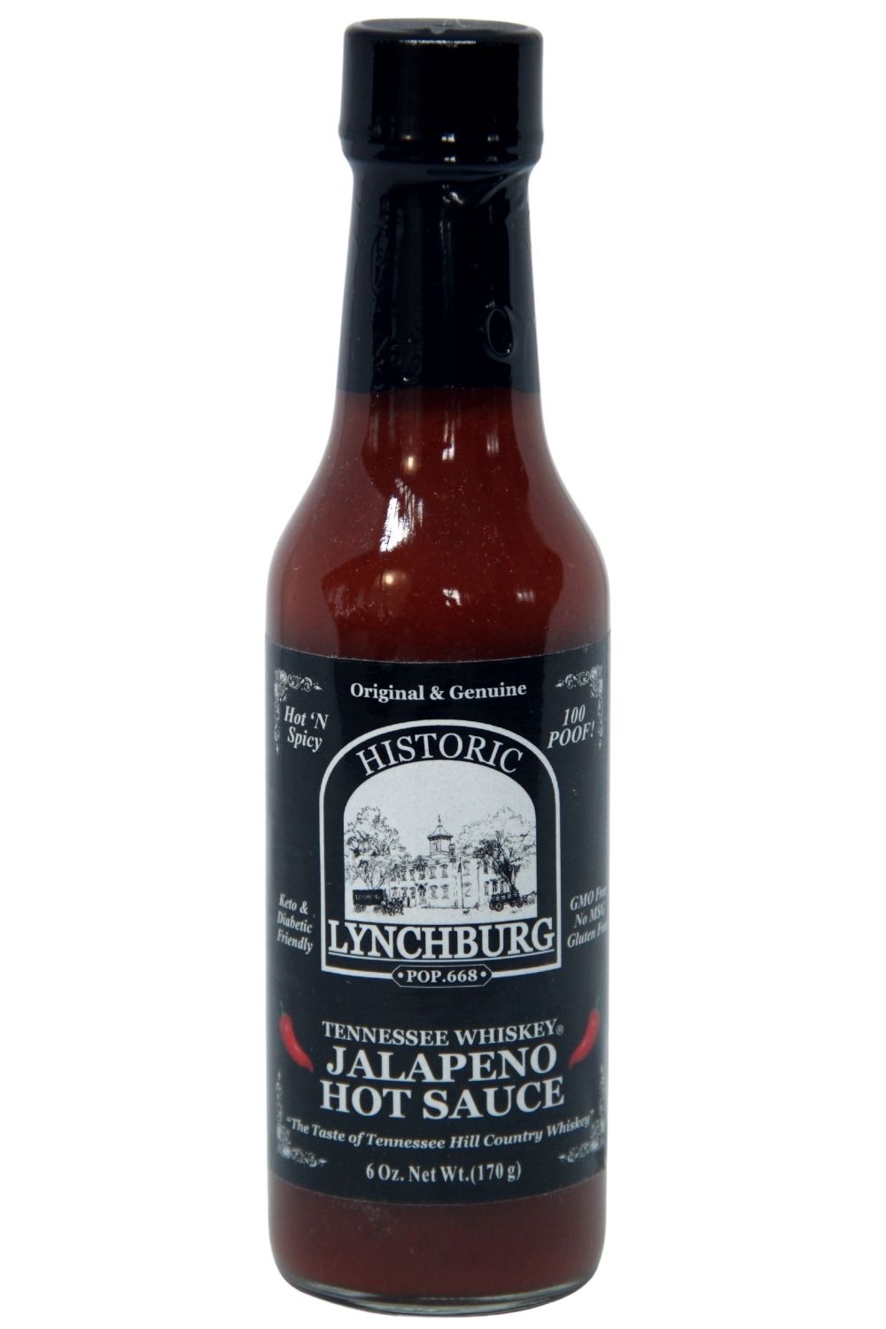 Historic Lynchburg Jalapeño Pepper Ketchup made with Jack Daniels