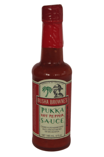Busha Browne’s Pukka Hot Pepper Sauce 185ml