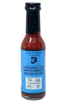 Butterfly Bakery of Vermont Habanero Lime Switchback Hot Sauce 148ml