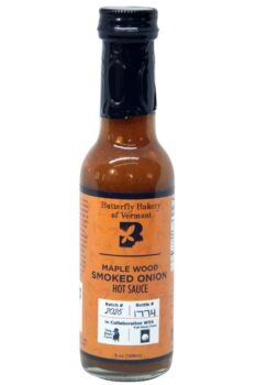 Butterfly Bakery of Vermont Maple Wood Smoked Onion Hot Sauce 148ml