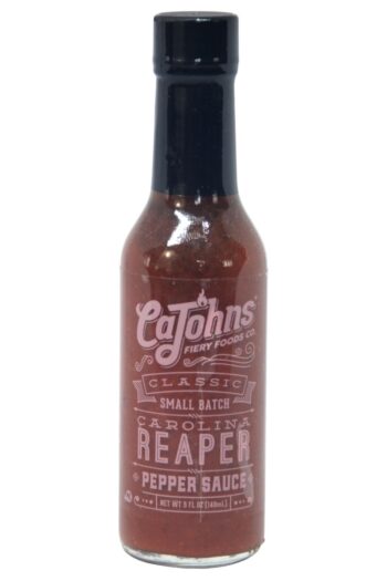 CaJohn’s Classic Small Batch Carolina Reaper Pepper Sauce 148ml