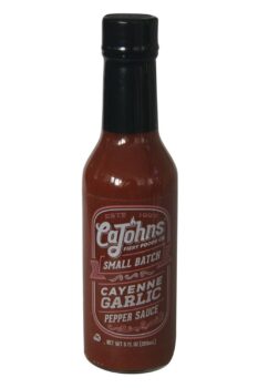 CaJohn’s Small Batch Cayenne Garlic Pepper Sauce 148ml