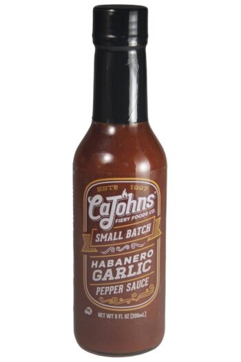CaJohn’s Small Batch Habanero Garlic Hot Sauce 148ml