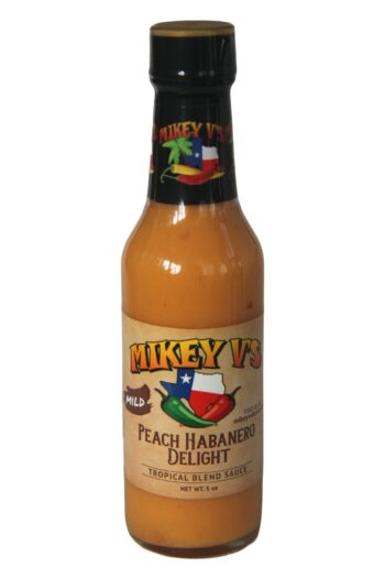 Mikey V’s Peach Habanero Delight Tropical Sauce 148ml