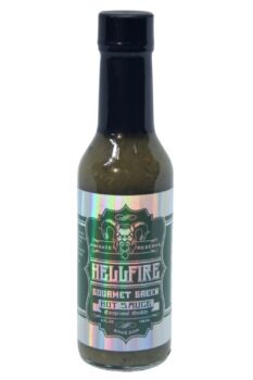 Hellfire Gourmet Green Hot Sauce 148ml
