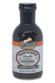 Kettlewood Oakwood Smoke & Caramel BBQ Sauce 411g