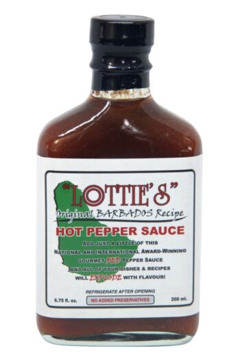 Lottie’s Original Barbados Red Hot Pepper Sauce 200ml