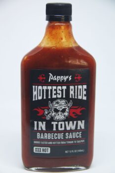 Pappy’s Hottest Ride in Town Barbecue Sauce 375ml
