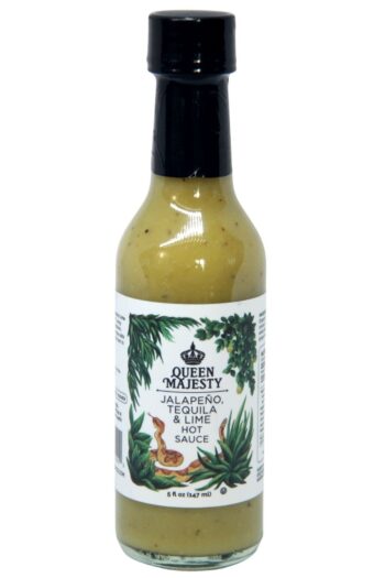 Queen Majesty Jalapeno Tequila & Lime Hot Sauce 147ml