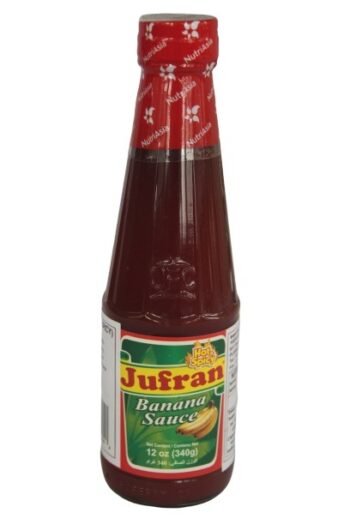 Jufran Banana Sauce Hot 340g