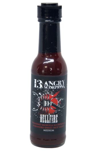 13 Angry Scorpions Hellfire Hot Sauce 150ml