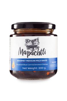 Mapachtli Macha Sauce with Blue Corn and Smoked Chillies 200g