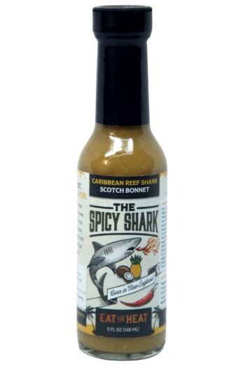 The Spicy Shark Caribbean Reef Shark Scotch Bonnet Hot Sauce 148ml