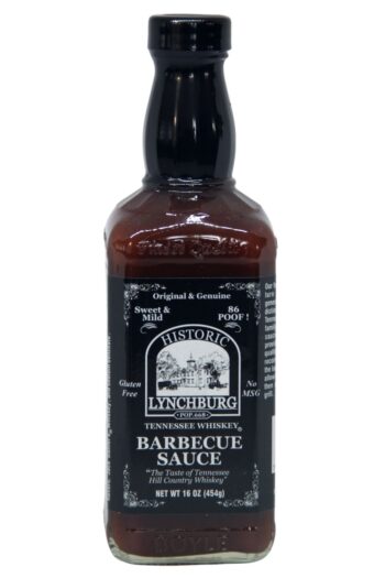 Historic Lynchburg Tennessee Whiskey Sweet & Mild Barbecue Sauce 454g
