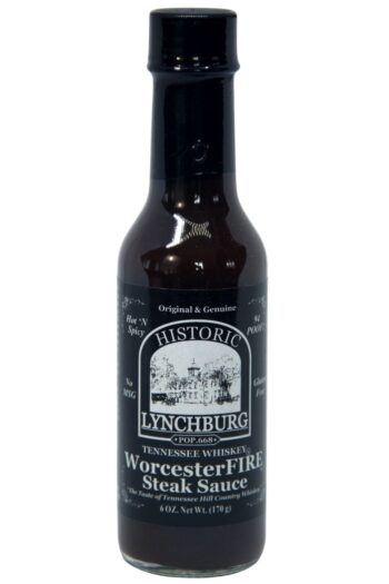 Historic Lynchburg Tennessee Whiskey WorcesterFIRE Steak Sauce 170g