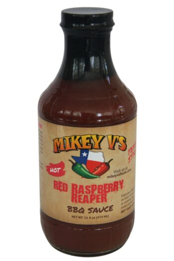 Mikey V’s Red Raspberry Reaper BBQ Sauce 474ml