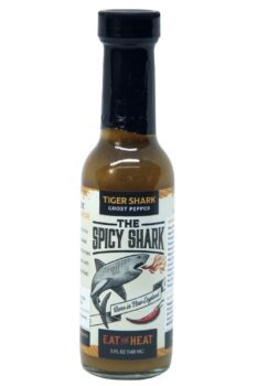 The Spicy Shark Tiger Shark Ghost Pepper Hot Sauce 148ml