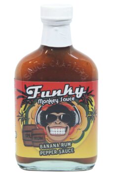 Funky Monkey Banana Rum Pepper Sauce 170ml