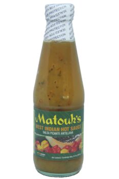 Matouk’s West Indian Hot Sauce 300ml (Best by 16 September 2023)
