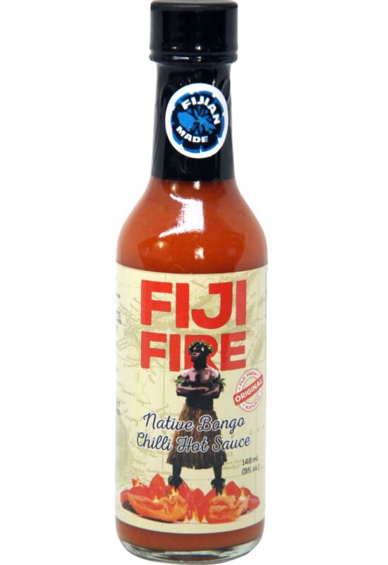 Fiji Fire Native Bongo Chilli Hot Sauce 148ml