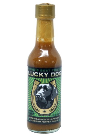Lucky Dog Green Label Mild Fire-Roasted Pepper Sauce 148ml