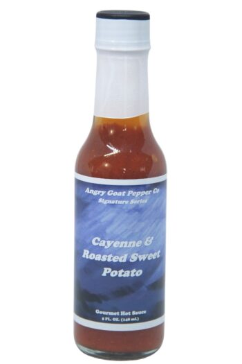 Angry Goat Cayenne & Roasted Sweet Potato Hot Sauce 148ml