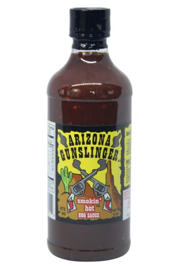 Arizona Gunslinger Smokin’ Hot BBQ Sauce 473ml
