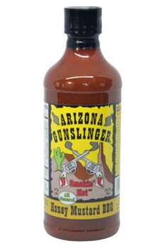 Arizona Gunslinger Smokin’ Hot Honey Mustard BBQ Sauce 472ml