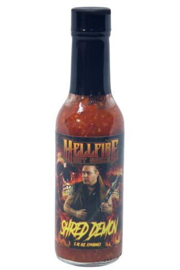 Hellfire Shred Demon Hot Sauce 148ml