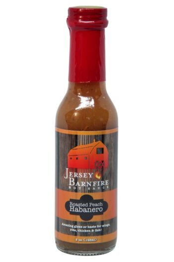 Jersey Barnfire Roasted Peach Habanero Hot Sauce 148ml