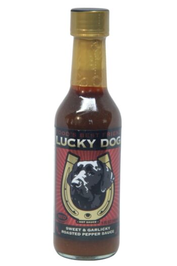 Lucky Dog Red Label Sweet & Garlicky Roasted Pepper Sauce 148ml