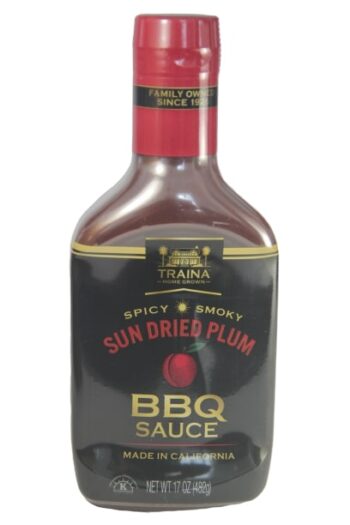Traina Sun Dried Plum BBQ Sauce 482g