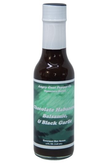 Angry Goat Chocolate Habanero, Balsamic & Black Garlic Hot Sauce 148ml