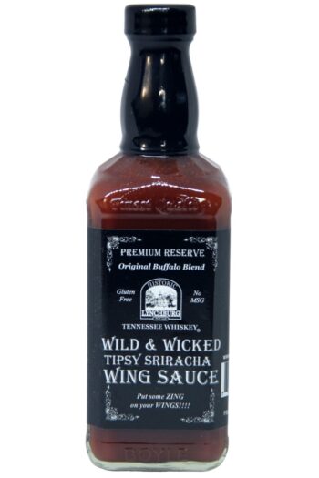 Historic Lynchburg Tennessee Whiskey Wild & Wicked Tipsy Wing Sauce 454g