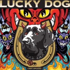 Lucky Dog Black Label Extra Hot Fire-Roasted Pepper Sauce 148ml
