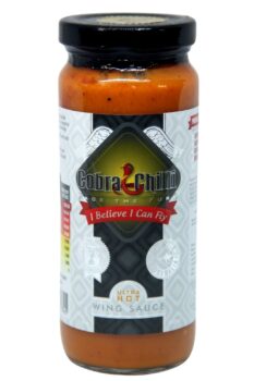 Cobra Chilli I Believe I Can Fly Hot Wing Sauce 350ml (Best by January 2022)
