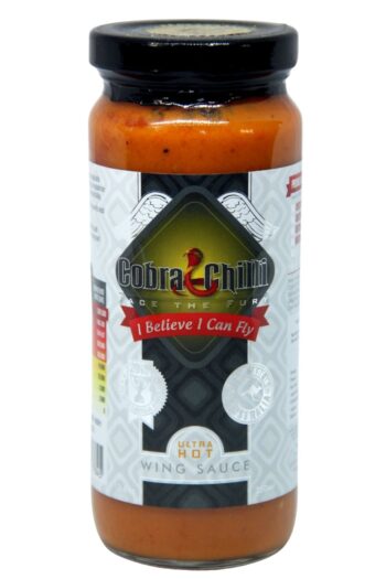 Cobra Chilli I Believe I Can Fly Ultra Hot Wing Sauce 350ml