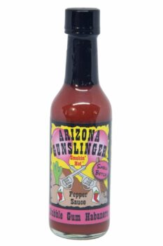 Arizona Gunslinger Bubble Gum Habanero Pepper Sauce 148ml
