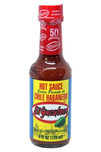 El Yucateco Red Habanero Hot Sauce 120ml