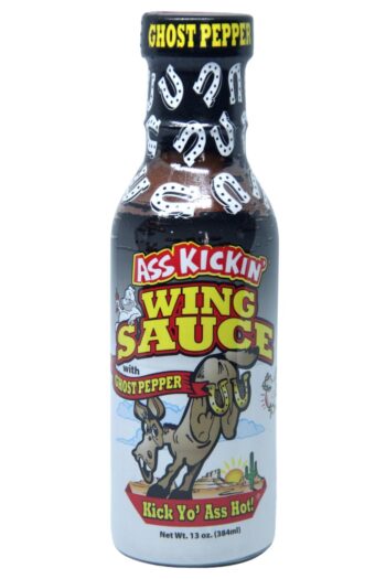 Ass Kickin’ Ghost Pepper Wing Sauce 384ml