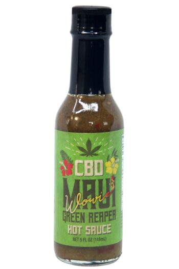 CaJohn’s Maui Wowie Green Reaper CBD Hot Sauce 148ml