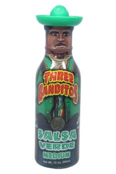 Three Banditos Salsa Verde Hot Sauce 355ml