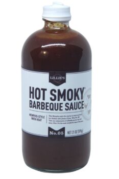 Lillie’s Q Hot Smoky Barbeque Sauce 595g