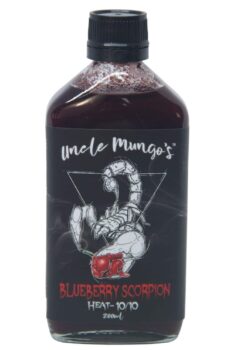 Uncle Mungo’s Blueberry Scorpion Hot Sauce 200ml